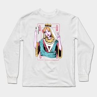 Break Queen Long Sleeve T-Shirt